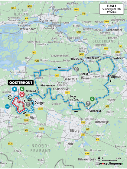 5e etappe oosterhout oosterhout